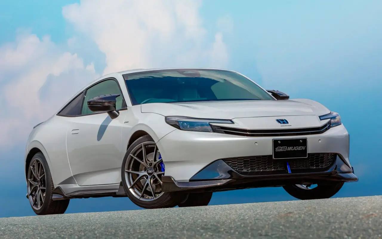 Друзья , Японская компания Mugen, которая традиционно занимается доработкой автомобилей Honda, представила аэродинамический обвес для купе Prelude.