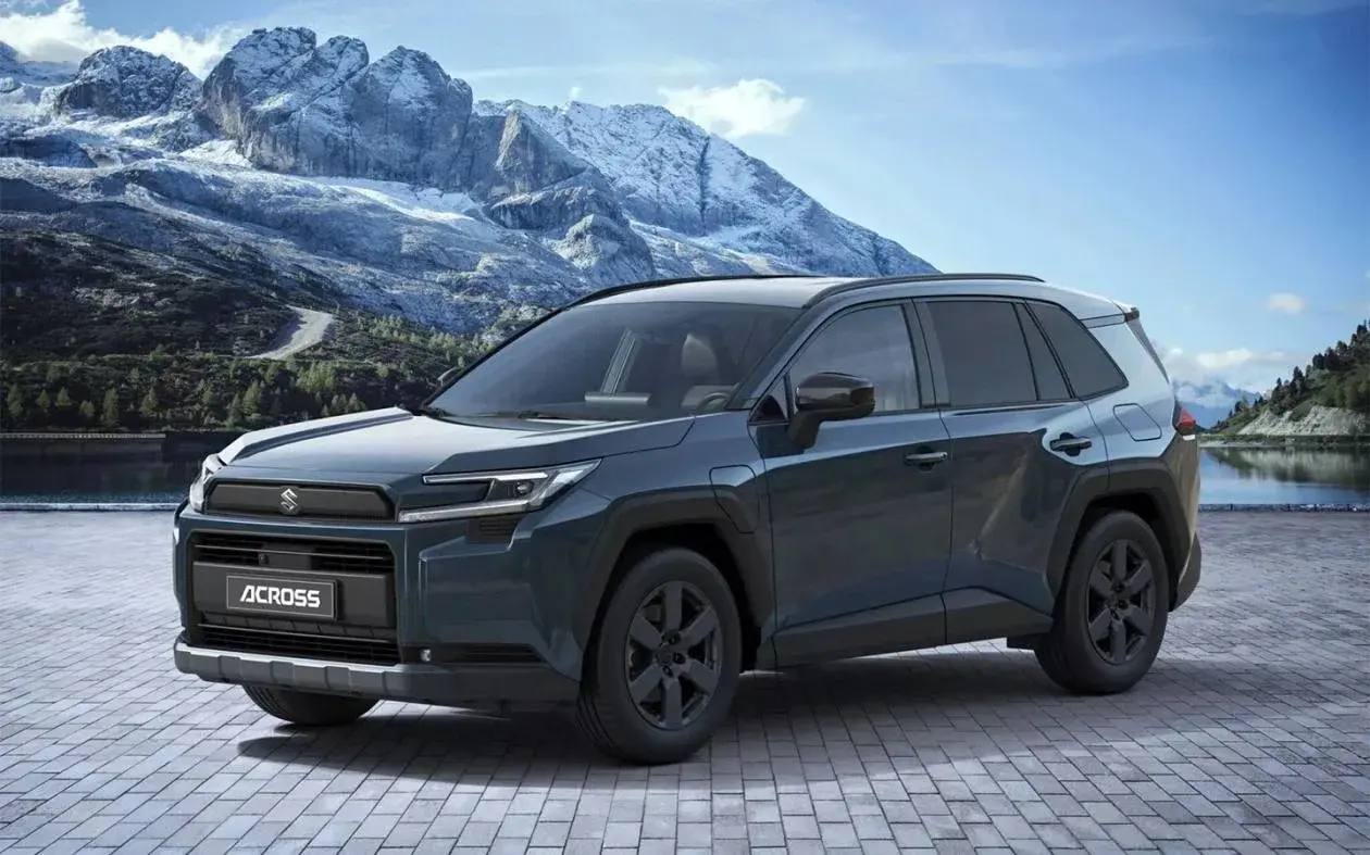 Друзья , Suzuki представил новый кроссовер Across. Он косплеит Toyota RAV4.