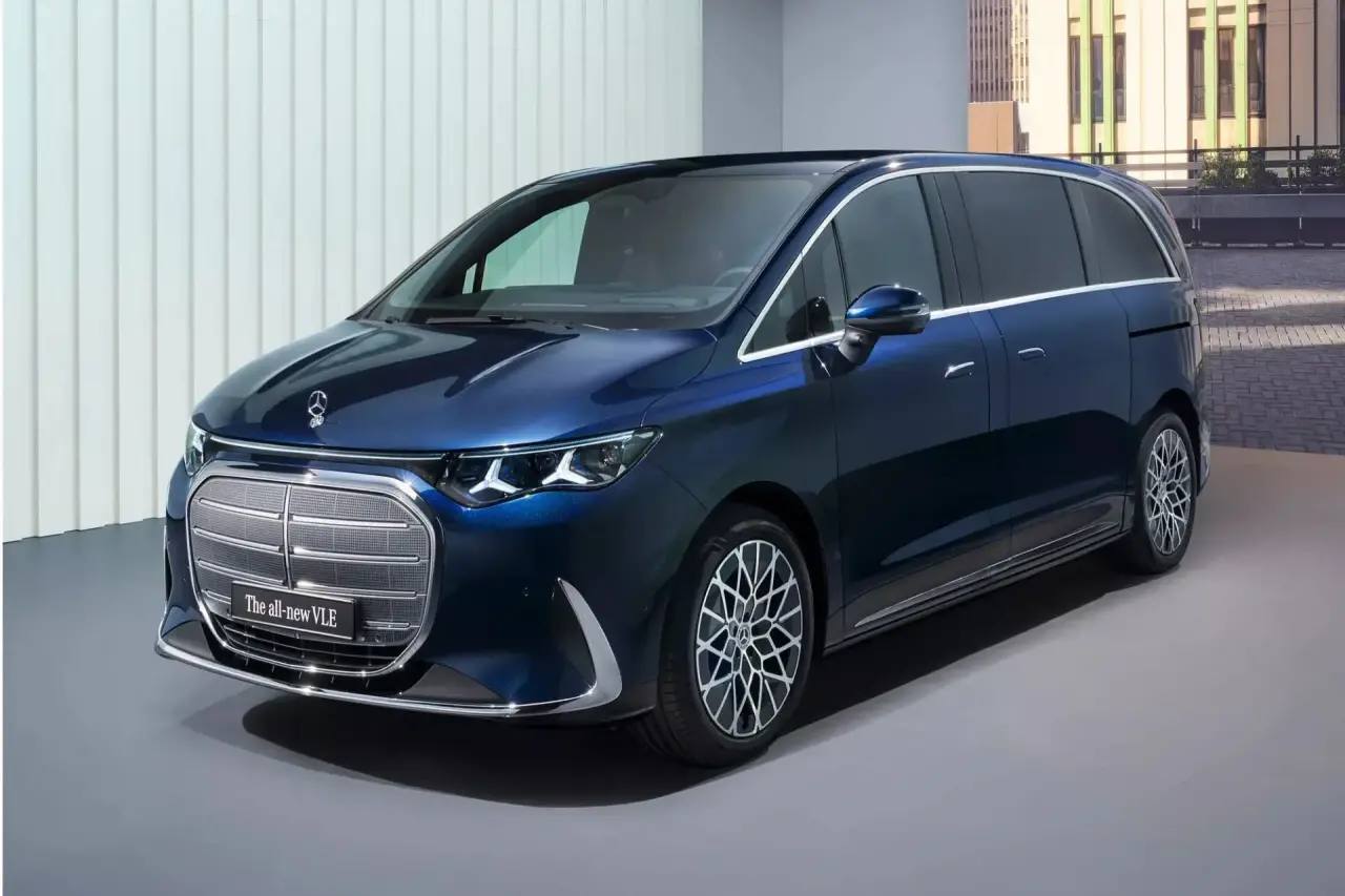 Друзья , Mercedes-Benz представил новый вэн на электроприводе VLE.