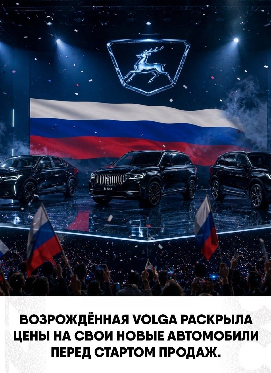 Друзья, новая Volga идёт туда, где последние годы безраздельно правят китайские бренды.